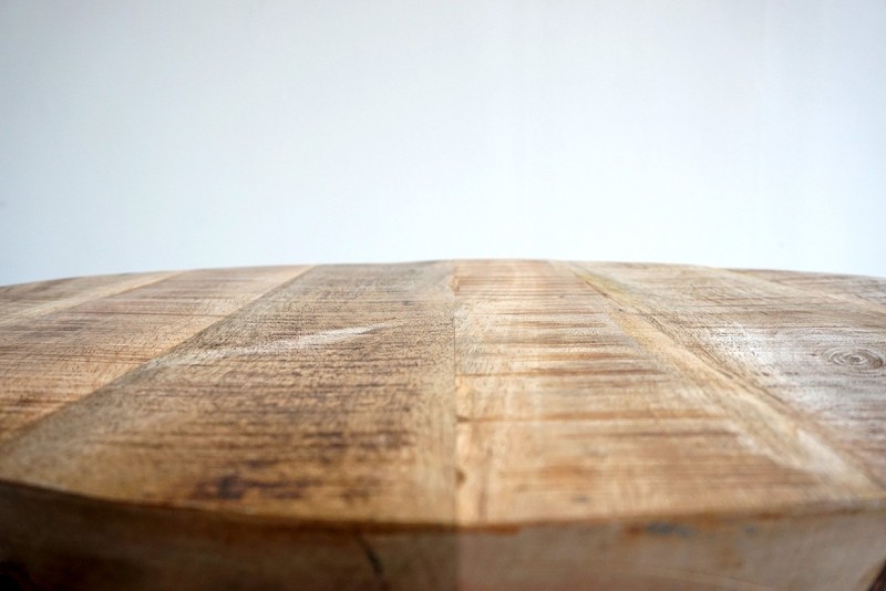 Ronde industriële bistrotafel 60 cm