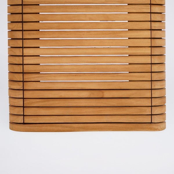 Badkamermeubel in teakhout, hangend - Lattis