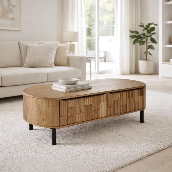 Salontafel in massief mangohout – Uma