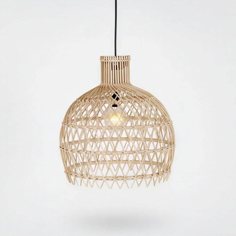Hanglamp in naturel rotan - Sofia