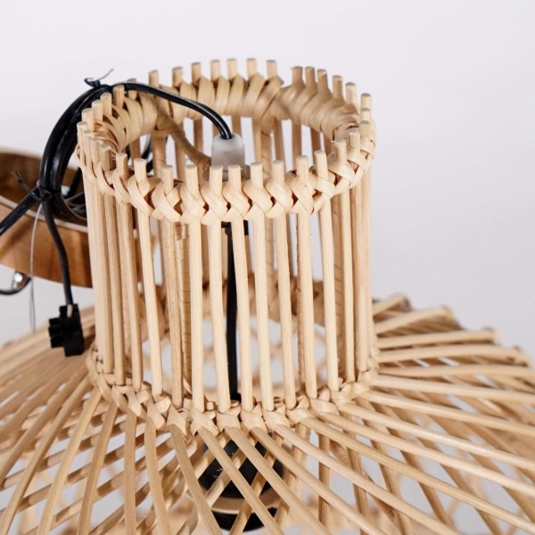 Hanglamp in naturel rotan - Sofia