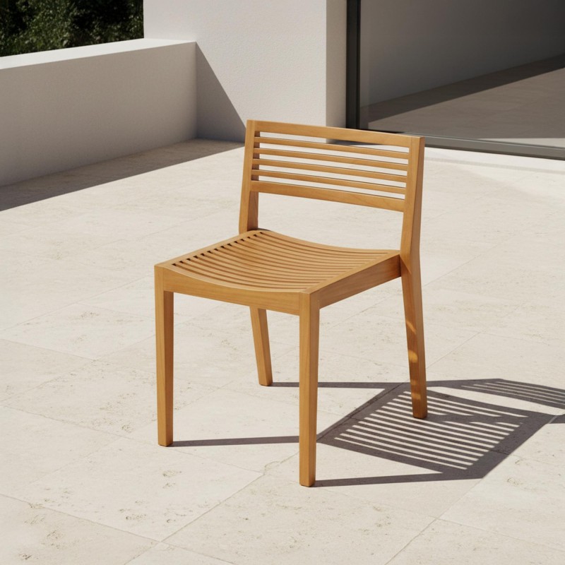 Tuinstoel van teakhout - Kaito