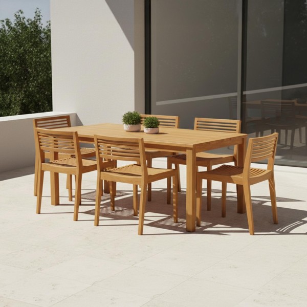 Tuinstoel van teakhout - Kaito