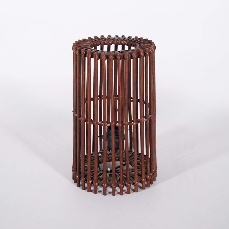 Tafellamp van naturel rotan - Rihu