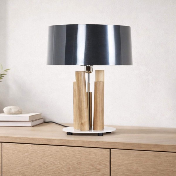 Design houten nachtlamp - Petrea