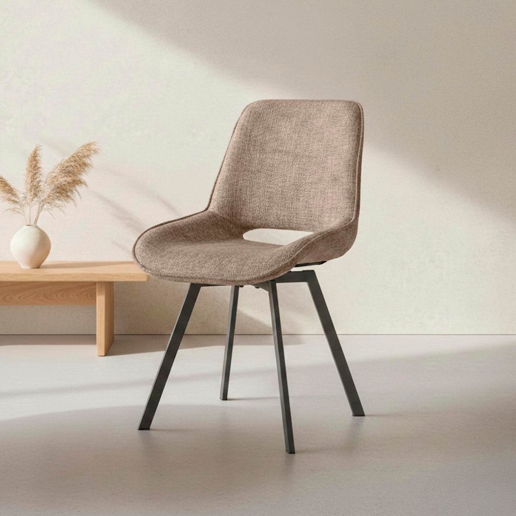 Design draaifauteuil voor de eetkamer - Dune