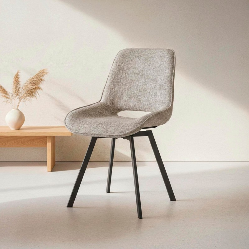 Design draaifauteuil voor de eetkamer - Dune