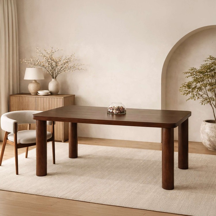 Massief houten eettafel - Cara