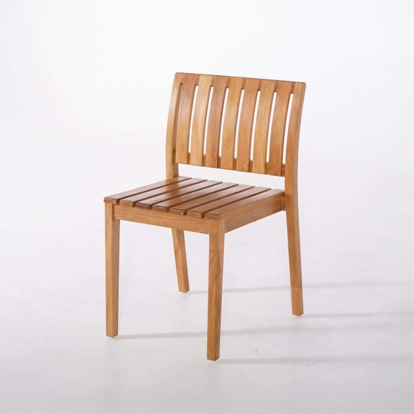 Tuinset met tafel en stoelen in teakhout voor 6 personen