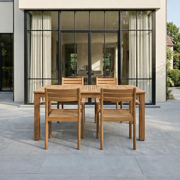Tuin­tafel in teakhout voor 4 personen - Taro