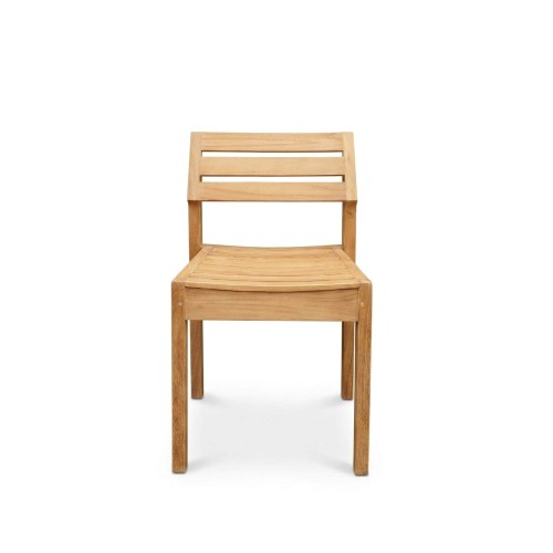 Tuinstoel voor buiten in teakhout - Roku