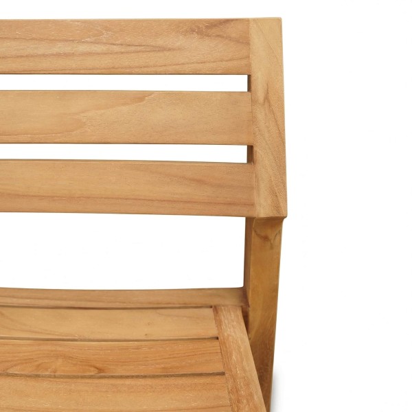 Tuinstoel voor buiten in teakhout - Roku