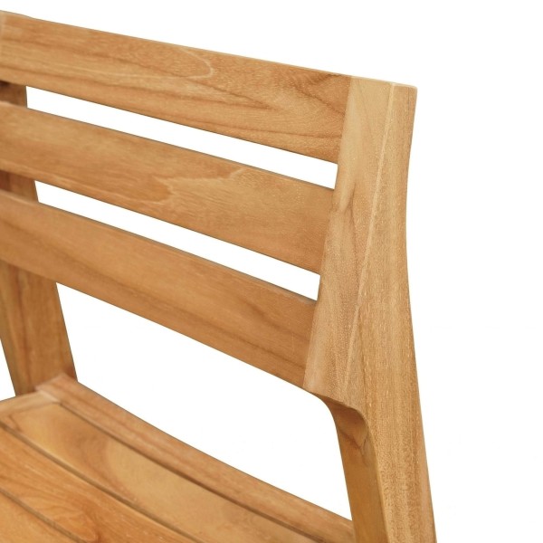 Tuinstoel voor buiten in teakhout - Roku