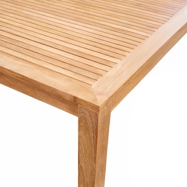 Tuin­tafel voor buiten in teakhout - Sano