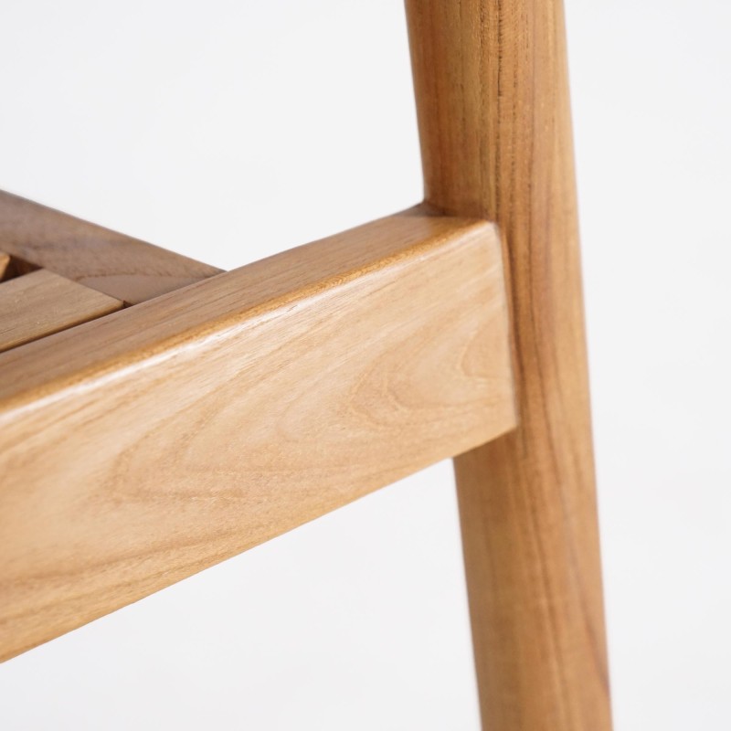 Tuinset met tafel en stoelen in teakhout voor 4 personen - Sento