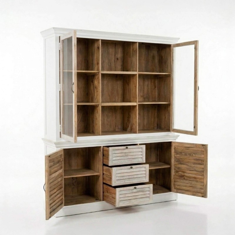 Buffetkast van gebleekt hout 180 cm - Sea Side