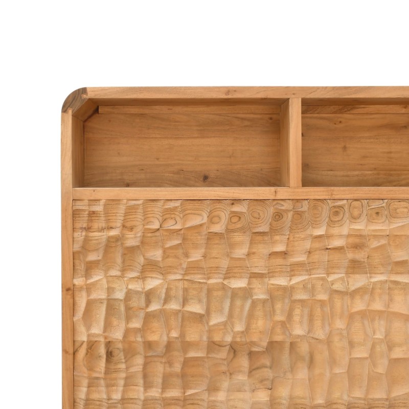 Design hoofdbord van massief acaciahout 160 cm - Naoki