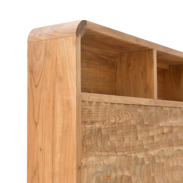 Design hoofdbord van massief acaciahout 160 cm - Naoki