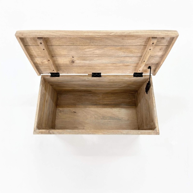 Opbergkist van wit hout - Sea Side