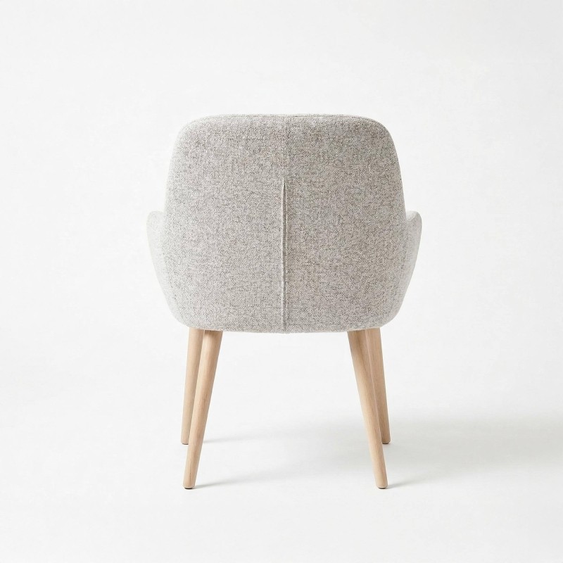 Scandinavische eetkamerstoel in stof - Alva