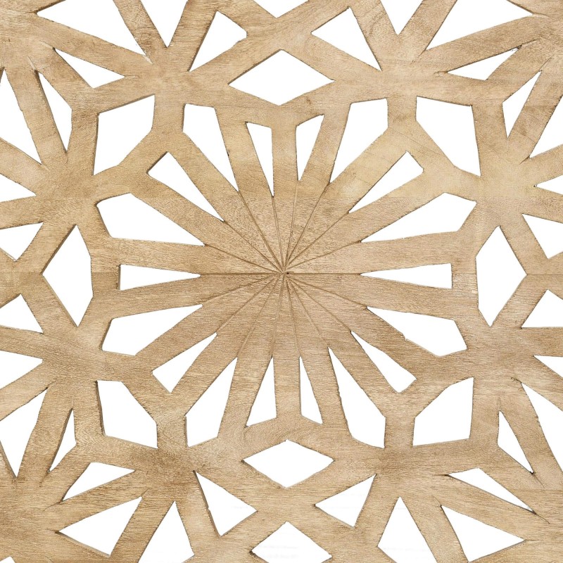 Hoofdbord van massief gesculpteerd hout 200 cm - Nevea