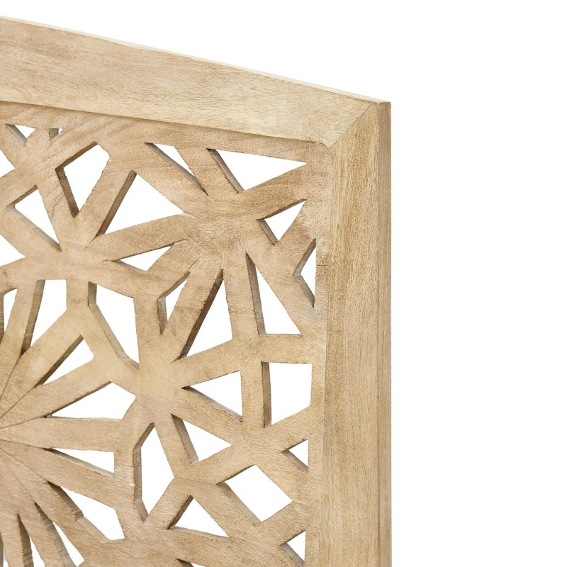 Hoofdbord van massief gesculpteerd hout 200 cm - Nevea