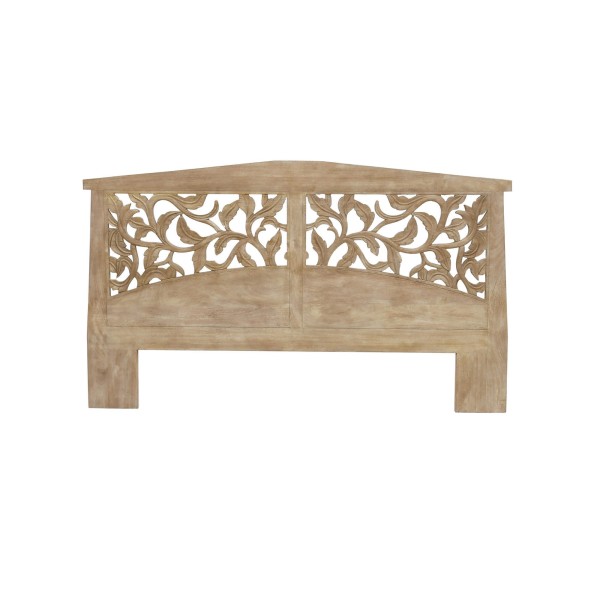 Hoofdbord van massief gesculpteerd hout 200 cm - Galea