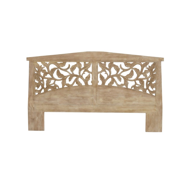 Hoofdbord van massief gesculpteerd hout 200 cm - Galea