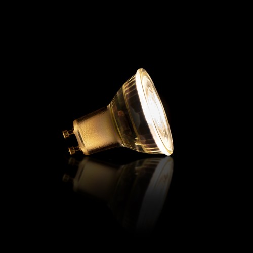 Dimbare LED-halogeenspot, helder glas [GU10]