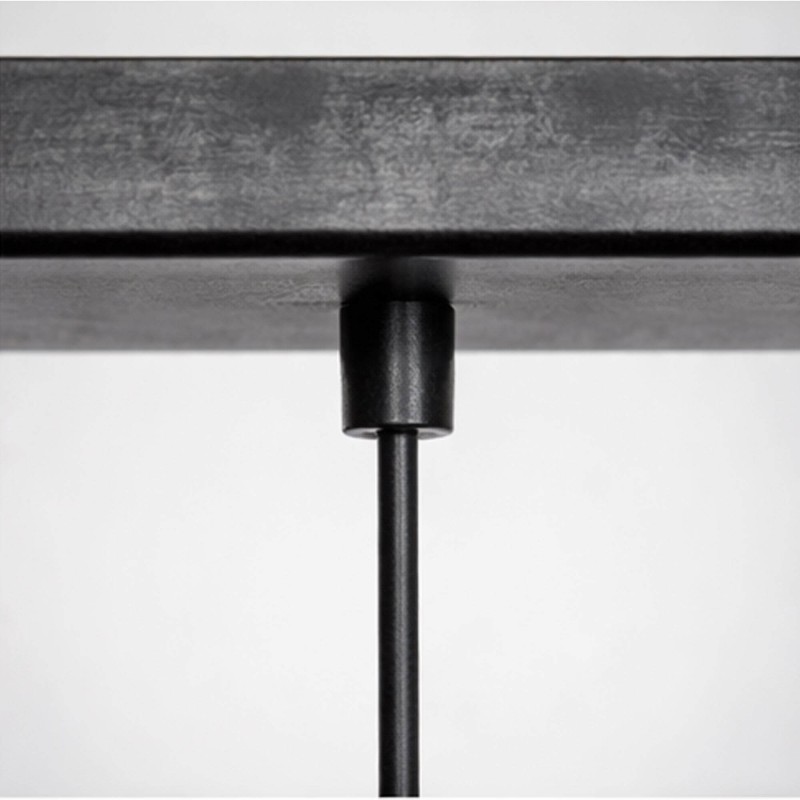Industriële hanglamp in zwart metaal - Altis