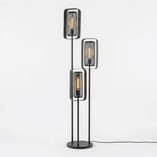 Industriële vloerlamp voor de woonkamer in metaal - Mesh Rotate