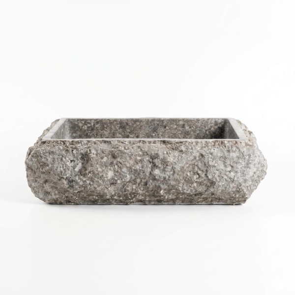 Vrijstaande wastafel natuursteen - Marmo
