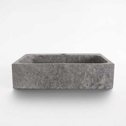 Vrijstaande wastafel natuursteen - Lily