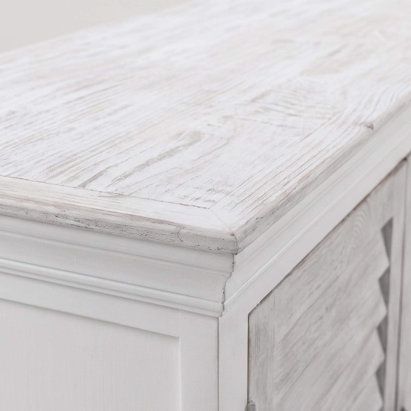 Dressoir voor de eetkamer in natuurlijk wit hout 210 cm - Sea Side