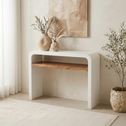 Halconsole in betonlook en...