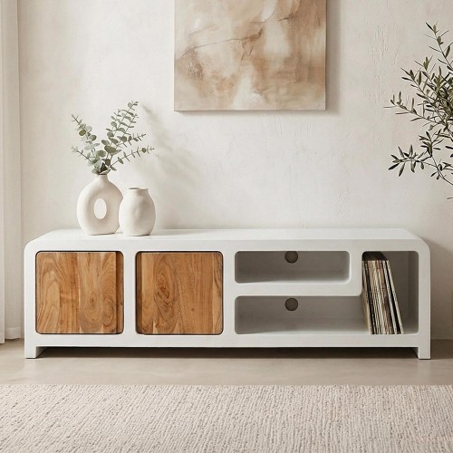 TV-meubel in betonlook en...
