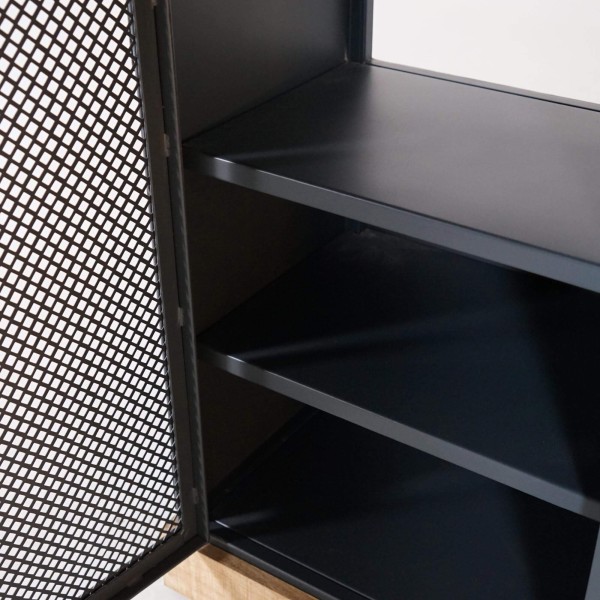 Badkamermeubel in industriële stijl 140 cm - Cambridge