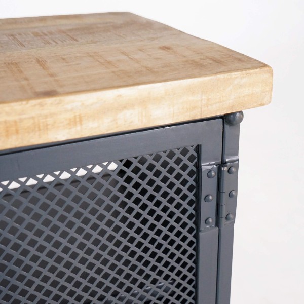 Badkamermeubel in industriële stijl 140 cm - Cambridge