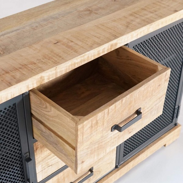 Badkamermeubel in industriële stijl 140 cm - Cambridge