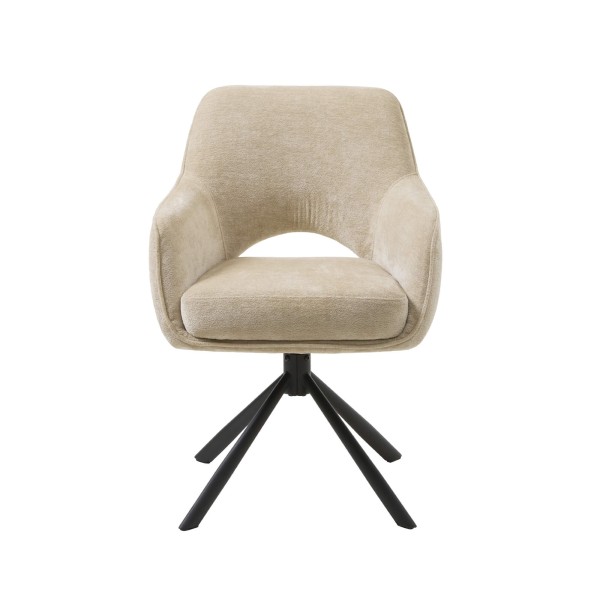 Comfortabele draaifauteuil voor de eetkamer - Cowley