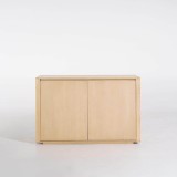 Dressoir in eikenhout met 2 deuren – 120 cm – Yseult