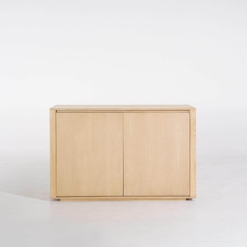 Dressoir in eikenhout met 2 deuren – 120 cm – Yseult