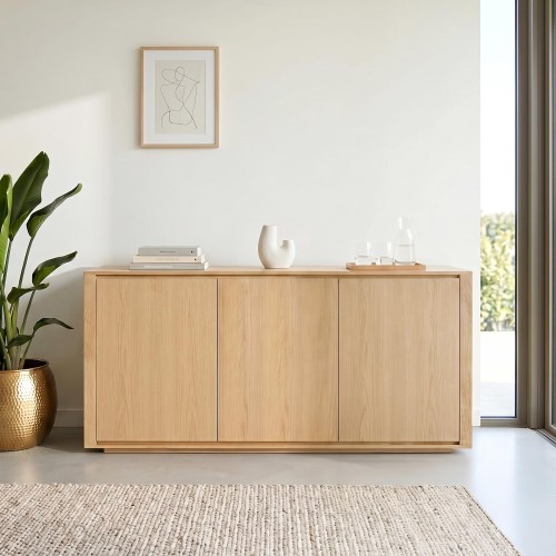 Dressoir in eikenhout met 3...
