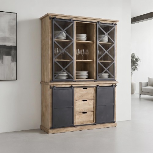 Buffetkast in massief hout...