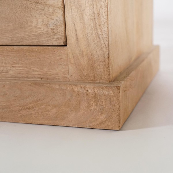 Boekenkast / rek in natuurlijk massief hout - Detroit