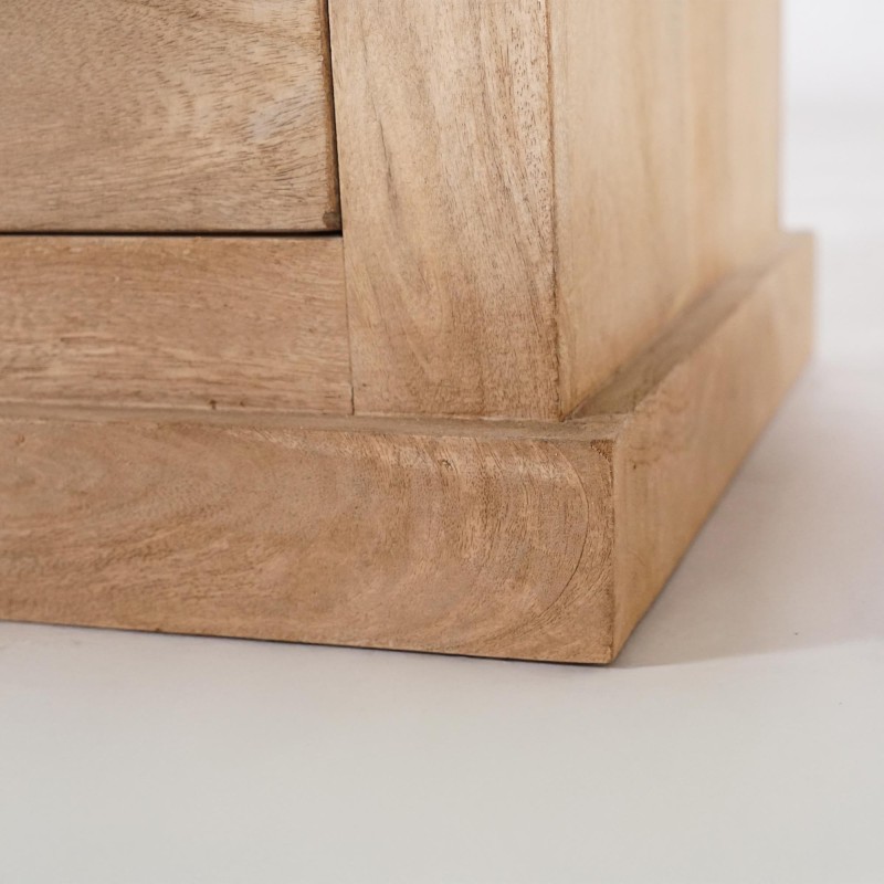 Boekenkast / rek in natuurlijk massief hout - Detroit