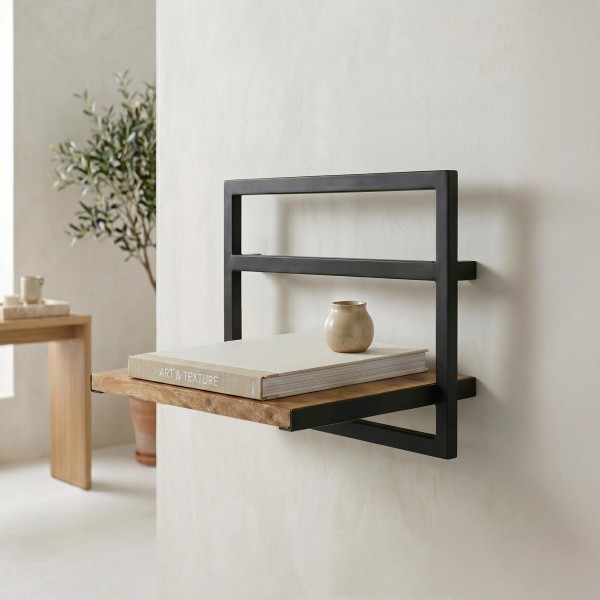 Houten en metalen rek 30 x 30 - Selfsh