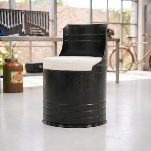 Industriële olievat fauteuil carbon