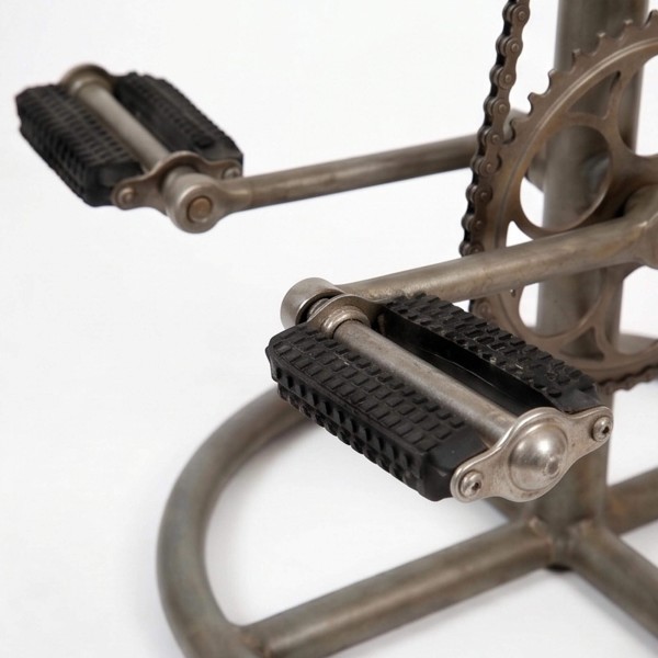 Industriële barkruk met pedalen