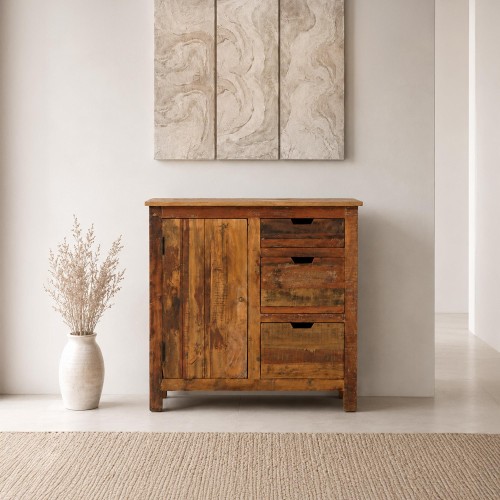 90 cm dressoir van gerecycled hout - Terra Nova